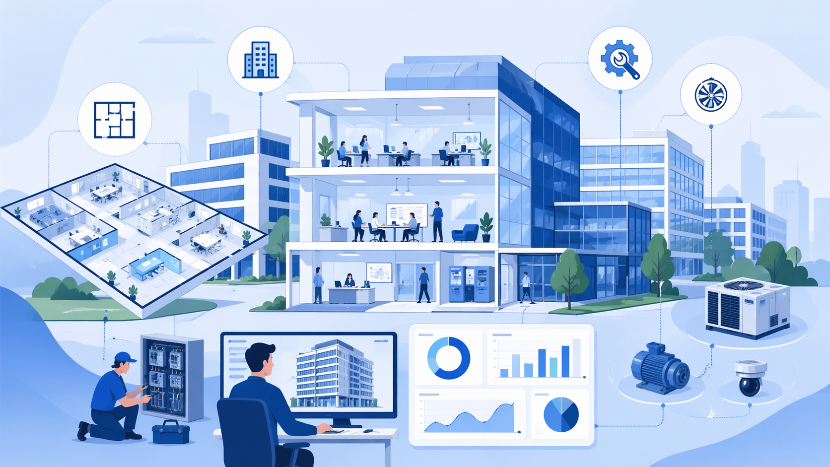 Facilities management across industries