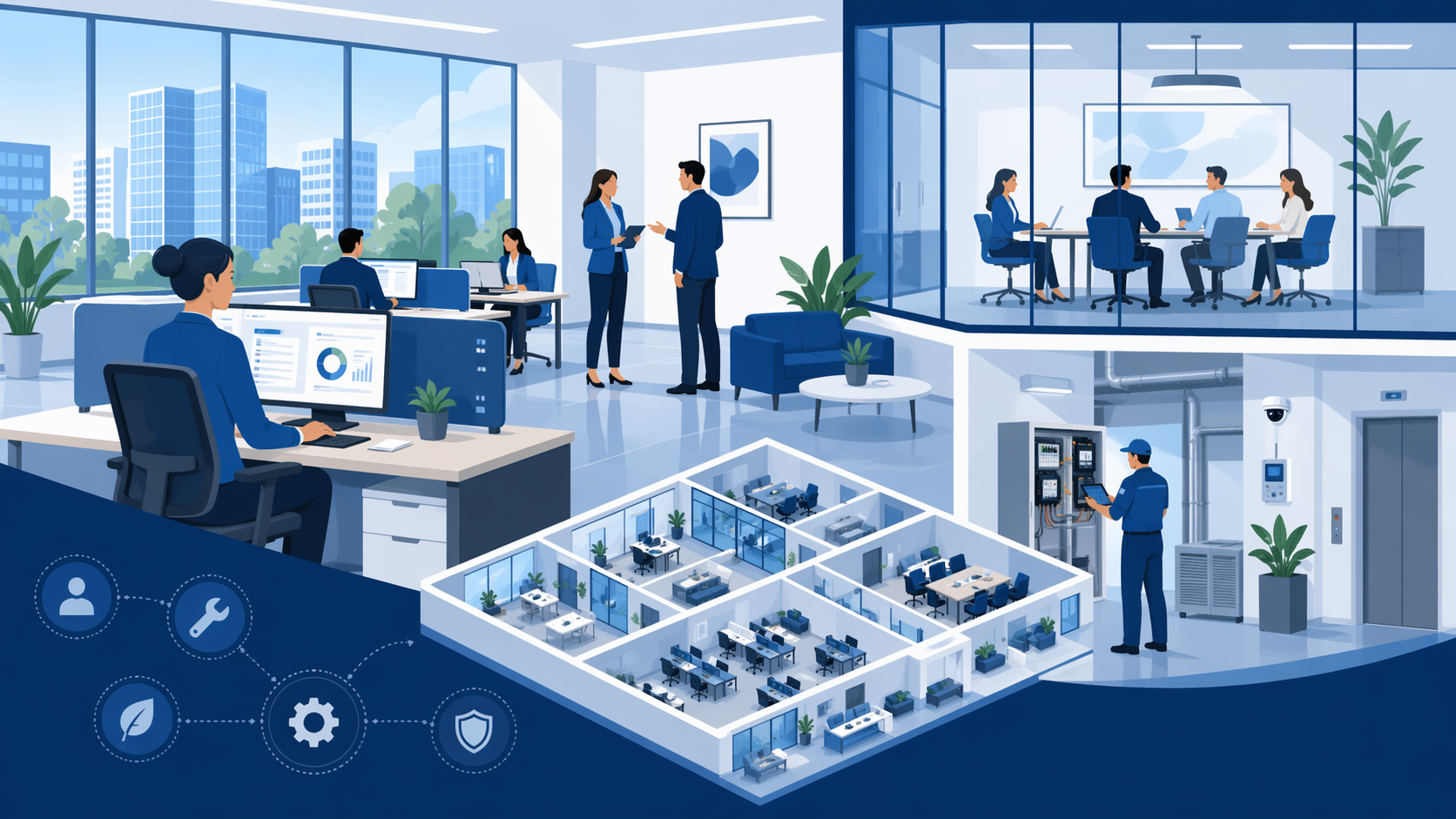 Corporate facilities management