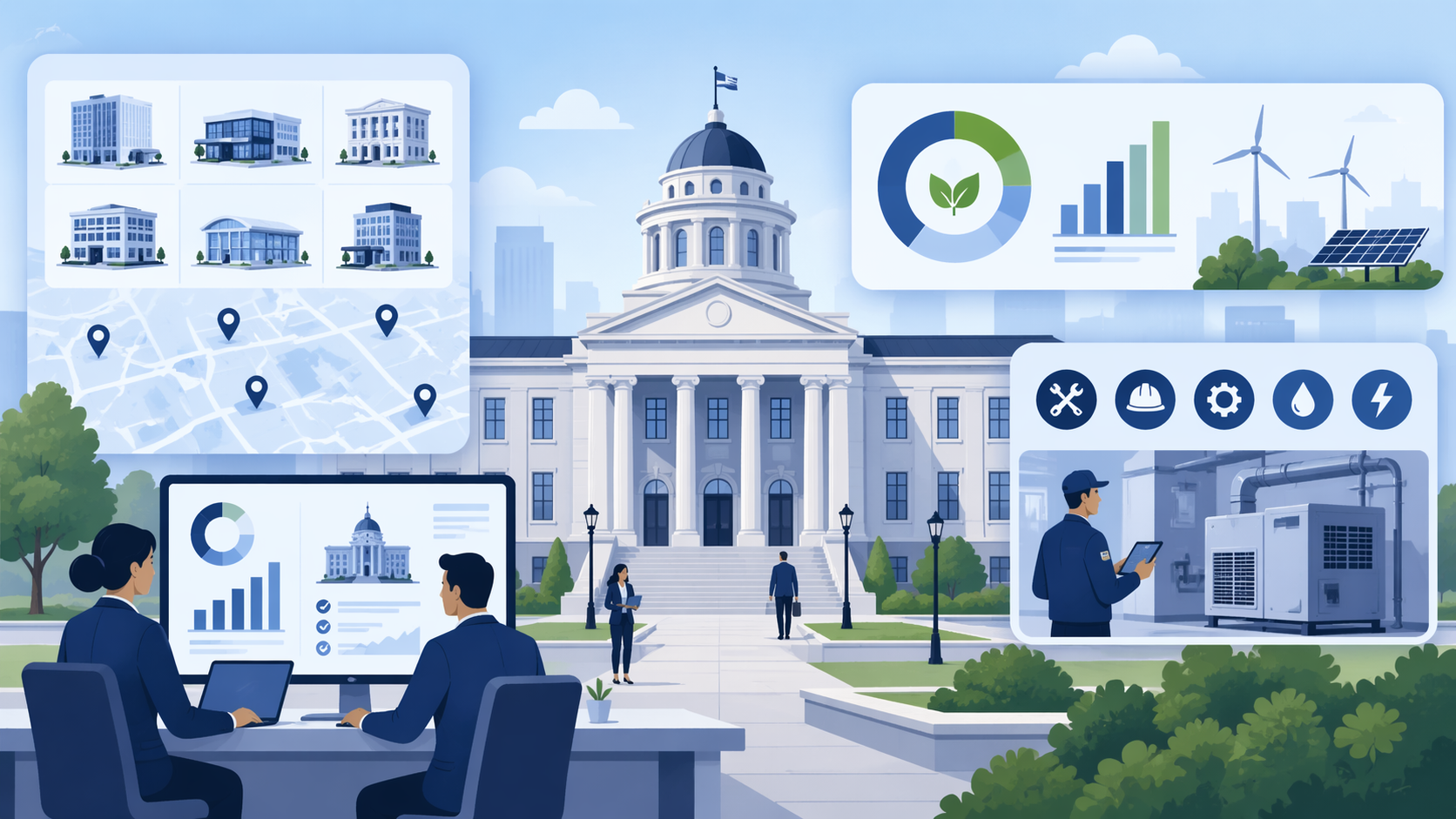 Government facilities and building portfolio management