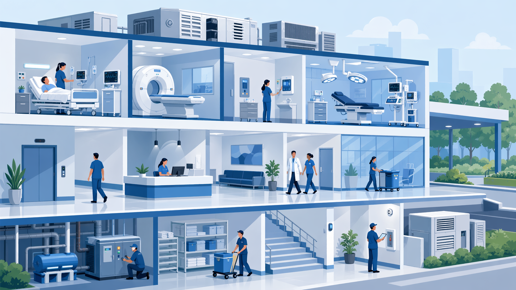 Healthcare facilities management