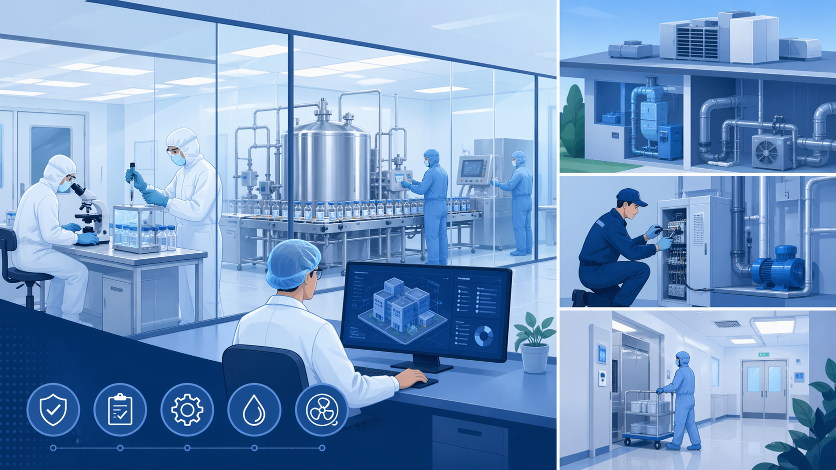 Pharmaceutical facilities management