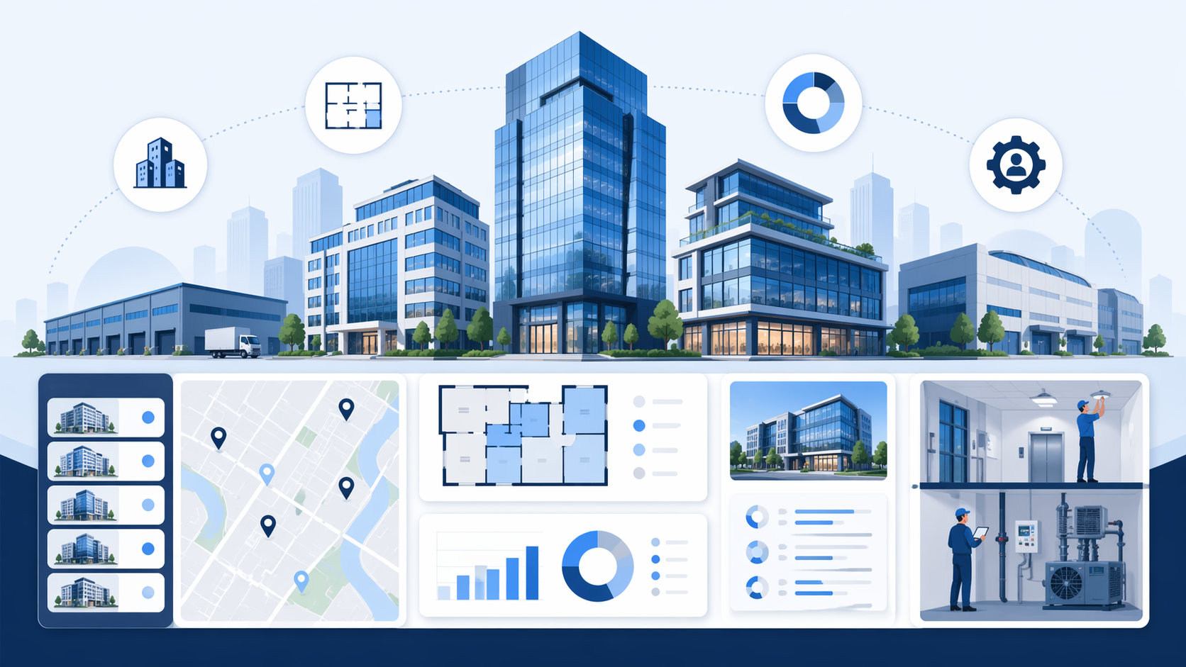Real estate and lease portfolio management