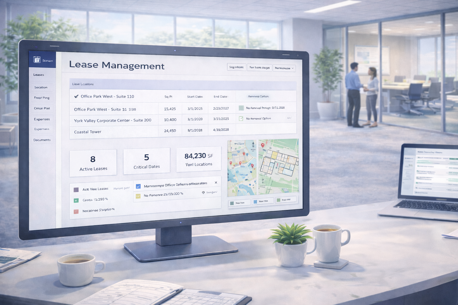 Lease and real estate information overview