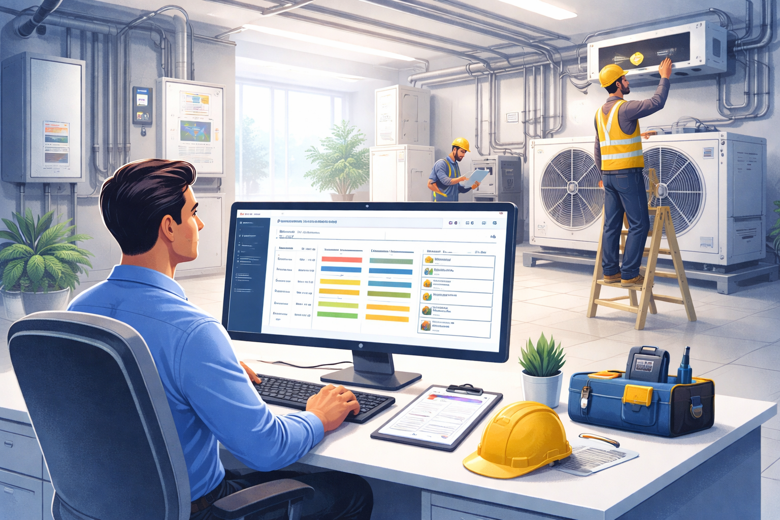 Preventive maintenance scheduling and asset planning