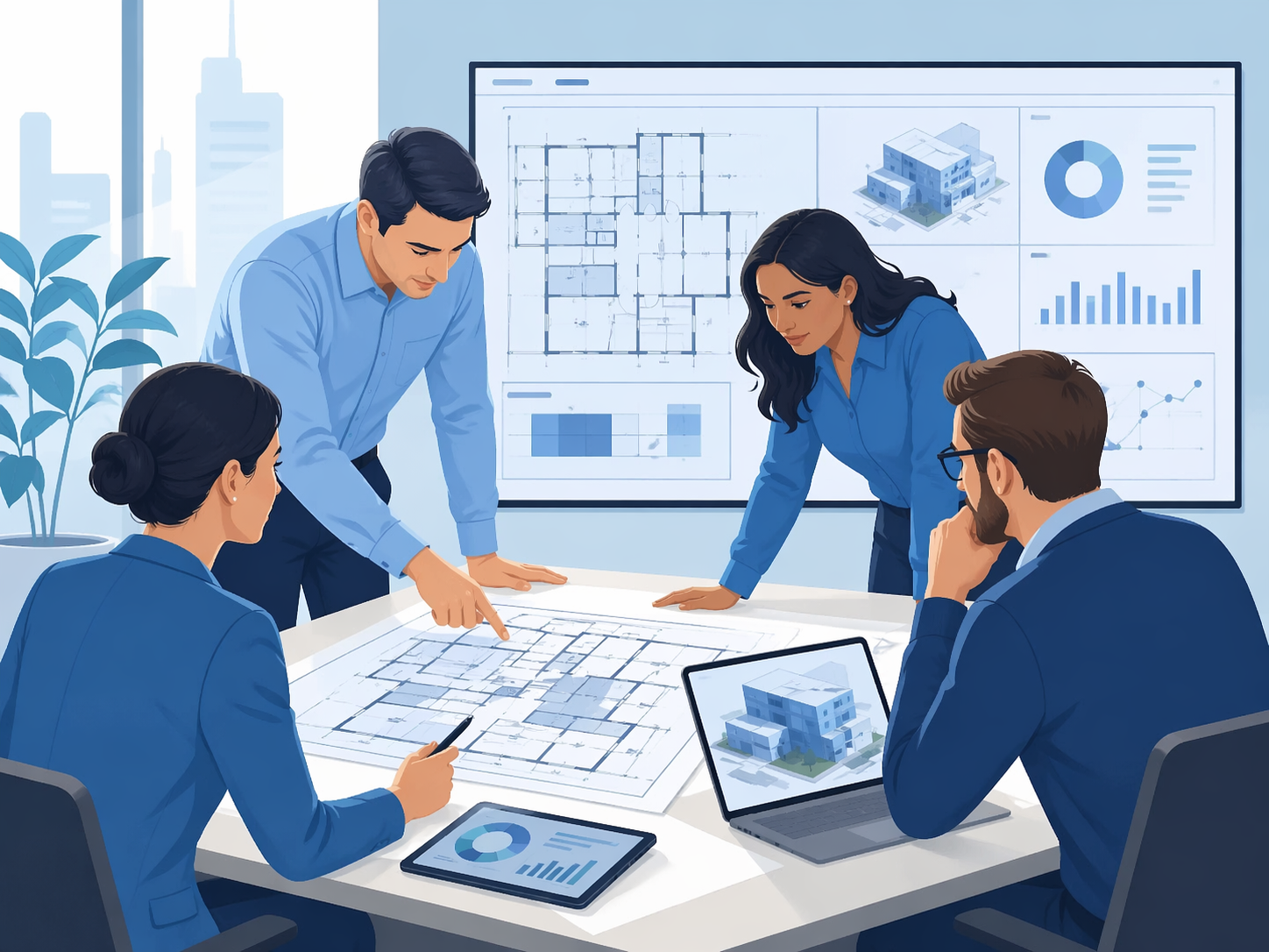 Assessment and facilities workflow planning